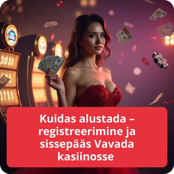 Kuidas alustada – registreerimine ja sissepääs Vavada kasiinosse